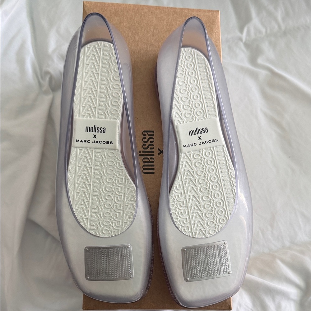 Melissa x Marc Jacobs jelly flats 🥿
